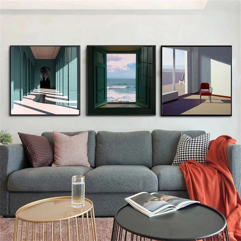 Iskandinav Pencere Dış Manzara - Interior Design Drawing incelemesi ve fiyatı