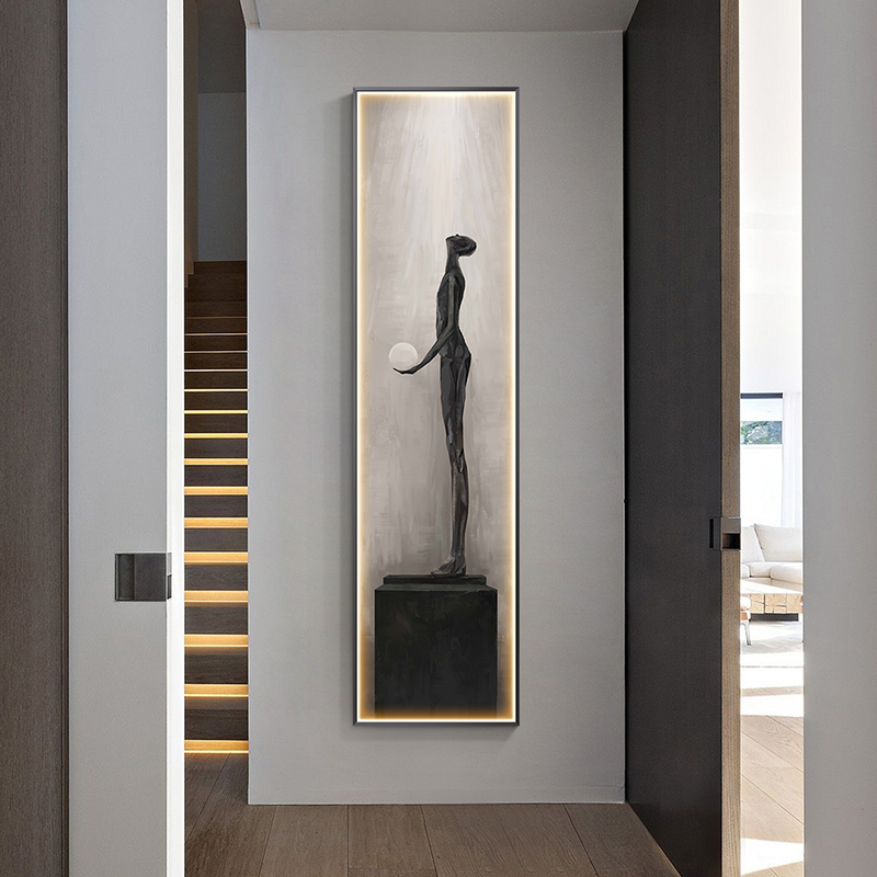 Modern Soyut Sanat İç Mekan Re - Interior Design Drawing incelemesi ve fiyatı